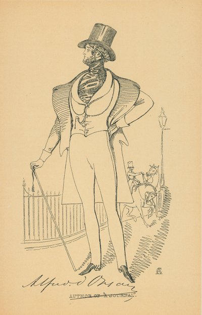 Comte dOrsay by Daniel Maclise